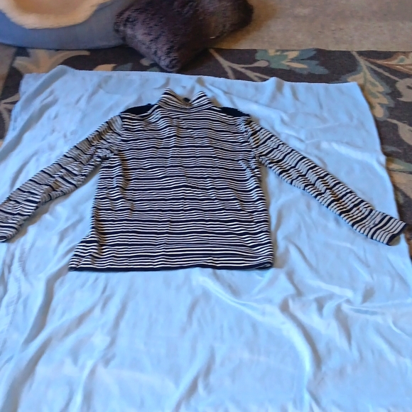 Tory Burch nautical  blouse size S - Picture 2 of 2